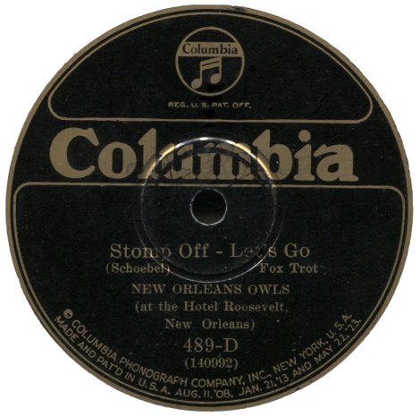 Columbia 489-D label image