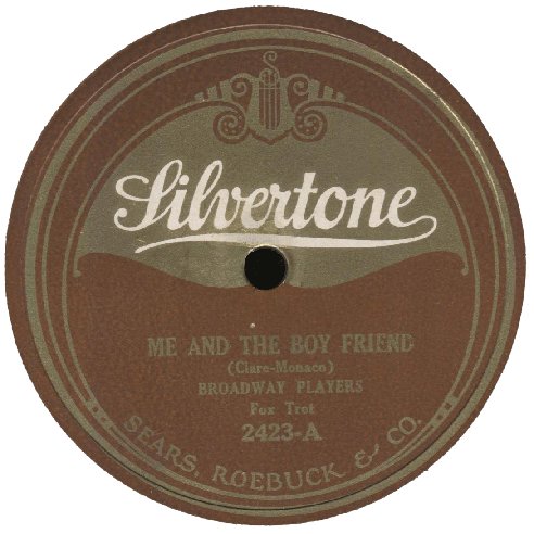 Silvertone 2423-A label image