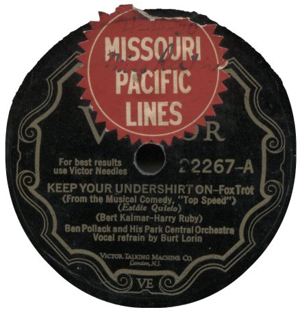 Victor 22267-A label image