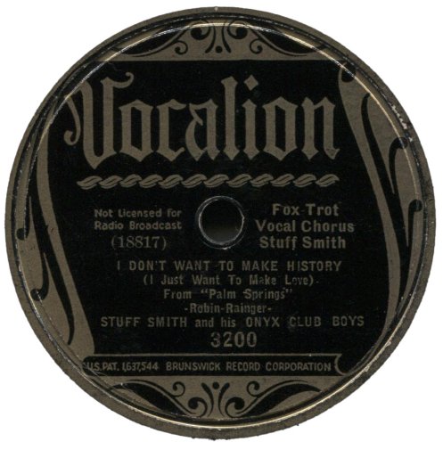 Vocalion 3200 label image